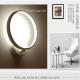 Round  White Color Baking  Varnish  Indoor Room Wall Lamp 280*280*10MM