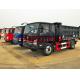Light Utility Dump Truck For Myanmar 2 Axles 6 - 8 Tons Loading Capacity