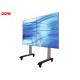 DDW Floor Standing 55 Inch Video Wall / Moveable Frameless Video Wall