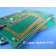 Multilayer Hybrid PCB on 0.305mm RO4003C and High Tg FR4 Substrate with ENIG