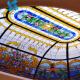 Anti UV Church Stained Glass Customized Size Thickness Shape Color