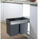 Durable Kitchen Cabinet Accessories Pull - Out Assembly Waste Bin For Storage