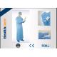 EN13485 Disposable Surgical Gowns Anti - Fluid Nonwoven 4 Ties Single Use