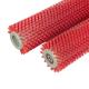 Cylindrical Nylon Industrial Roller Brush For Conveyor Belt Cleaning