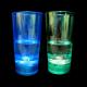 Cool coloured LED liquid activated flashing shot glass with 3 AG13 Batteries for Party