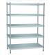 Assemble stainless steel 201 shelf 1600x500x1550mm,four levels thickness:0.7mm