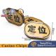 Gold Oval Positioning Card International Bull Poker Table Game Accessories Customized