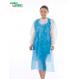 Disposable PE Apron Medical Disposable Polythene Aprons Blue Aprons With Smooth Surface