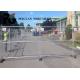 Heavy Duty Construction Site Fencing , Outdoor Building Site Security Fencing