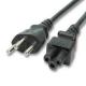 3 Pin Plug Brazil Power Cord Copper Material For Consumer Electronics