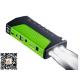 Green Portable Car Jump Starter Led Light Torch / Sos / Strobe 3 In 1 Jump Starter And Power Supply