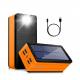 Wireless Portable Solar Battery Bank Phone Charger 50000mAh Power