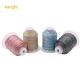 Low Shrinkage 100% Polyester Multi Color Sewing Threads for Yarn Count 3Plys Weaving Crafts