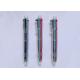 6 Color transparent plastic gel ink pen with customized logo or silk printing for promotion