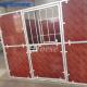 Metal Steel Frame Portable Temporary Horse Stalls Easy To Install Hdpe