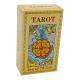 Gold Foil Printable Tarot Deck Cards 57x87mm Matte Lamination