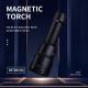 Infrared Pocket 18650 LED Glare Flashlight Waterproof Type C Interface