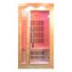 Solid Wood Indoor One Person Sauna Room OEM ODM Available