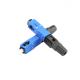 SC UPC FTTH Fast Connectors 55mm 50mm 0.2dB Blue Quick Field Assembly