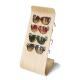 Wooden Sunglasses Rack 4 Pairs