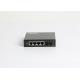 4 10/100M TP 1 100M FX Port Optical Ethernet Switch CCC Approval