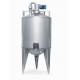 Professional Stainless Steel Storage Tank Stainless Steel Holding Tanks With Agitator Single Layer