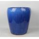 Glazed Ceramic Outdoor Pot Round Shape High Fired
