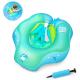Blue XL U Shape Inflatable Baby Swimming Ring , 2 - 6 Years Old Infant Pool Float