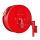 Red Fire Hose Reel And Cabinet Automatic / Manual Swinging Fire Water Hose