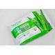 0 Bacteria 20 X 14 / 15cm Dry Wet Facial Wipes For Face Fragrance Alcohol Bleach Paraben Free