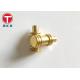 CNC Brass Brass Turned Parts Precision Hardware Parts Turning And Milling Compound Machining