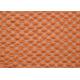 Nylon Spandex Cotton Stretch Lace Fabric Orange For Curtains SGS CY-LW0667