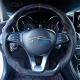 Leather Mercedes Benz Carbon Fiber Steering Wheel Flat Bottom Car Accessories
