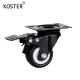 Smooth Rolling Industry Wheel Barrow Black Polyurethane Caster Wheel for Heavy Duty