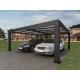 Intelligent Garage Parking Shed / LED Solar Garage Automatic Carport Garden Door 5.52 x 3.52 x 2.4 m390 kg