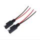 DIY Automotive Solar SAE Extension Cable 18AWG 30CM 2 Pin Quick Disconnect