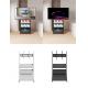 Rolling Mobile TV Cart Stand 40 - 86 Inch LCD LED 4K Flat Screen TVs Table With Wheels