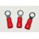 Coated Tin Waterproof Cable Ring Terminals Red Blue RV Ring Terminal Connector