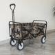 Outdoor Folding Wagon Stroller Collapsible Camping Picnic Cart