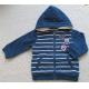 Cotton Hoodie Cute Baby Boy Jackets With Fake Fur Lining Warm