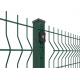 Round Posts Welded Mesh Fencing Triangle Garden 1.5m Height