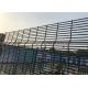 Welded security fence high security fence with razor wire or wall spike