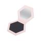 Hexagon Empty Magnetic Palette Pink Cosmetic Palette Packaging