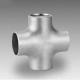 Stainless Steel Seamless Forged Fittings ASME B16.9 Cross 4 DN100 Sch60