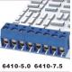 Mounting Type Panel/PCB - 40C- 105C - Terminal Block Connector - Voltage Rating 250V