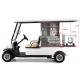 48V Battery Operated Golf Beverage Cart , Golf Cart Food Cart With Refrigerator