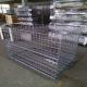 Warehouse Metal Storage Cage Wire Mesh Gitterbox Pallet Rack 500kg Capacity