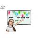 Wall Mounted Education Interactive Whiteboard 100 Inch Touch Screen