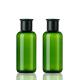 Green Plastic Cosmetic Bottles 160ML Plastic Bottles With Screw Cap