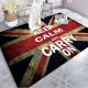 National Flag Polyester Fiber Living Room Floor Carpets North European Style